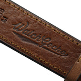 Handmade and Handstiched Leather Watch Strap - Cognac