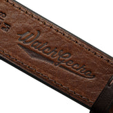 Handmade and Handstiched Leather Watch Strap - Mocha