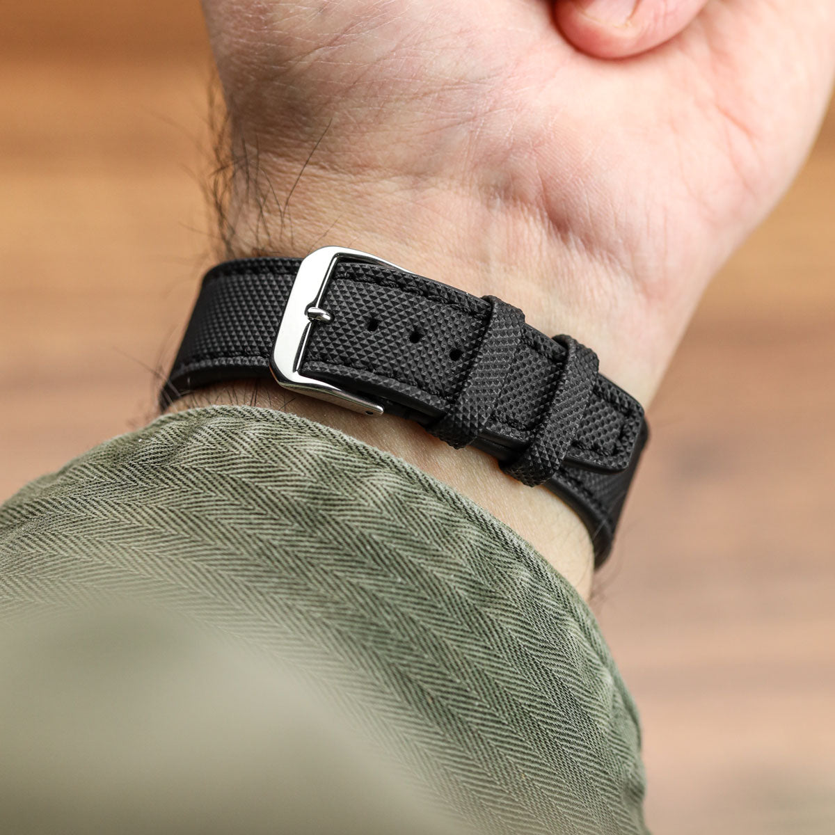 Forge Astico Leather Watch Strap - Shadow