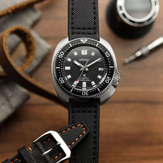 Forge Astico Leather Watch Strap - Shadow