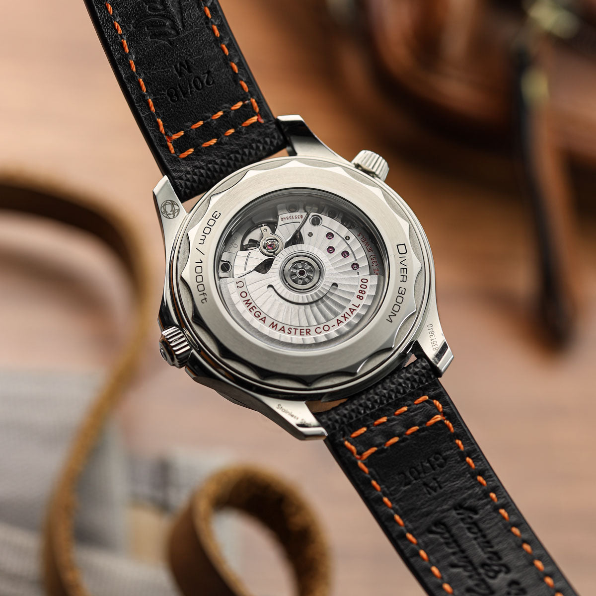 Forge Astico Leather Watch Strap - Ember