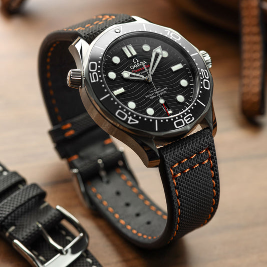 Forge Astico Leather Watch Strap - Ember