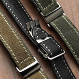 Vector-X1 Canvas Watch Strap Aircraft Buckle - Desert Tan