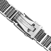 Genuine H Link Shark Mesh 316L Stainless Watch Bracelet - Polished