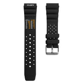 Abyss ProDive PU Rubber Watch Strap - Black