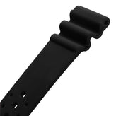 Abyss ProDive PU Rubber Watch Strap - Black