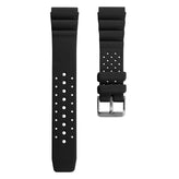 Abyss ProDive PU Rubber Watch Strap - Black