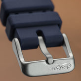 Abyss ProDive PU Rubber Watch Strap - Blue