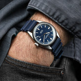 Abyss ProDive PU Rubber Watch Strap - Blue