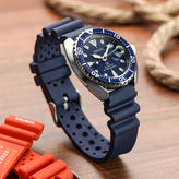 Abyss ProDive PU Rubber Watch Strap - Blue