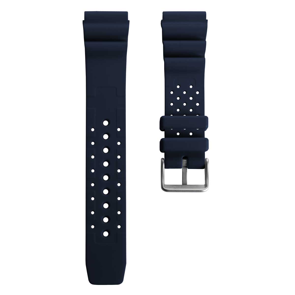 Abyss ProDive PU Rubber Watch Strap - Blue