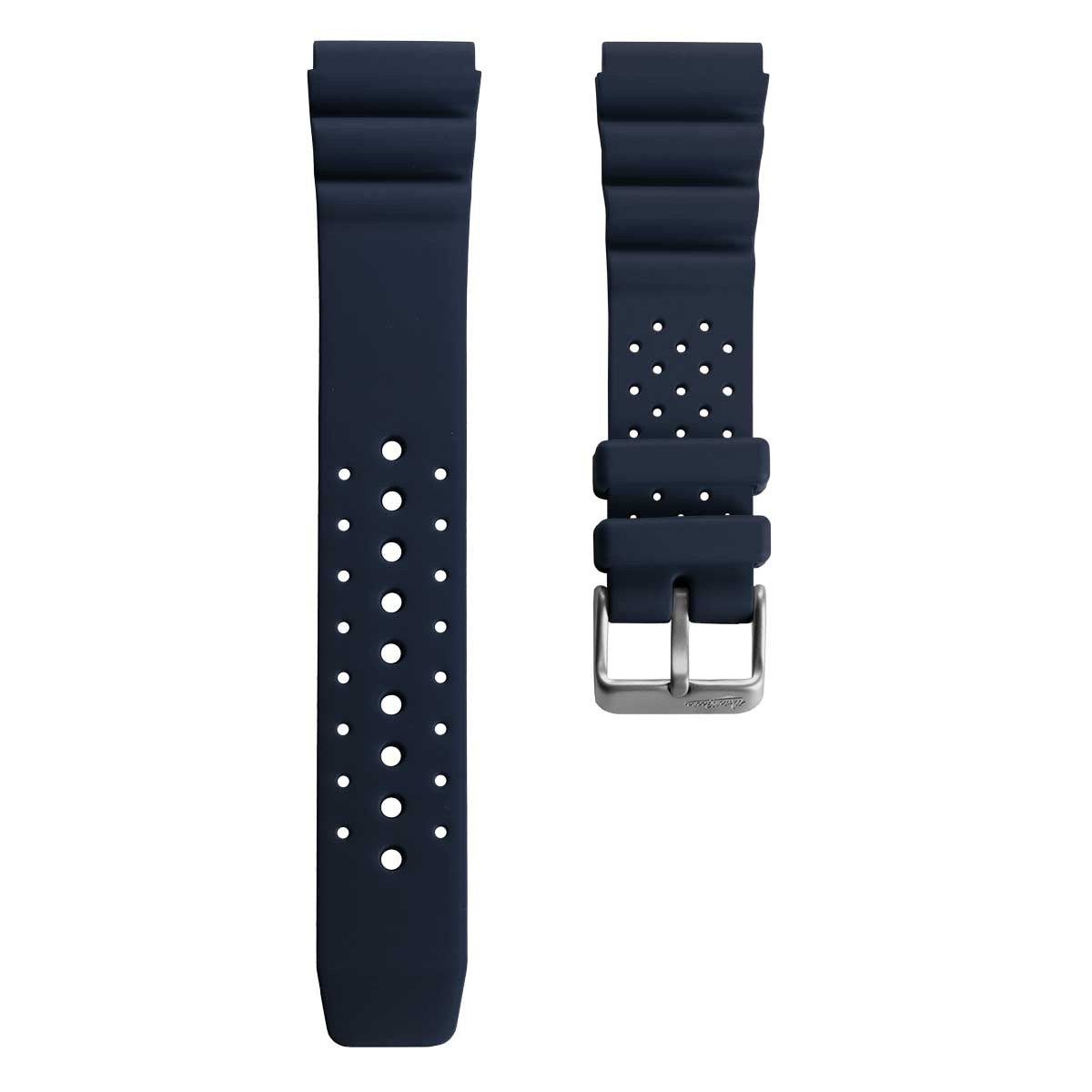 Abyss ProDive PU Rubber Watch Strap - Blue