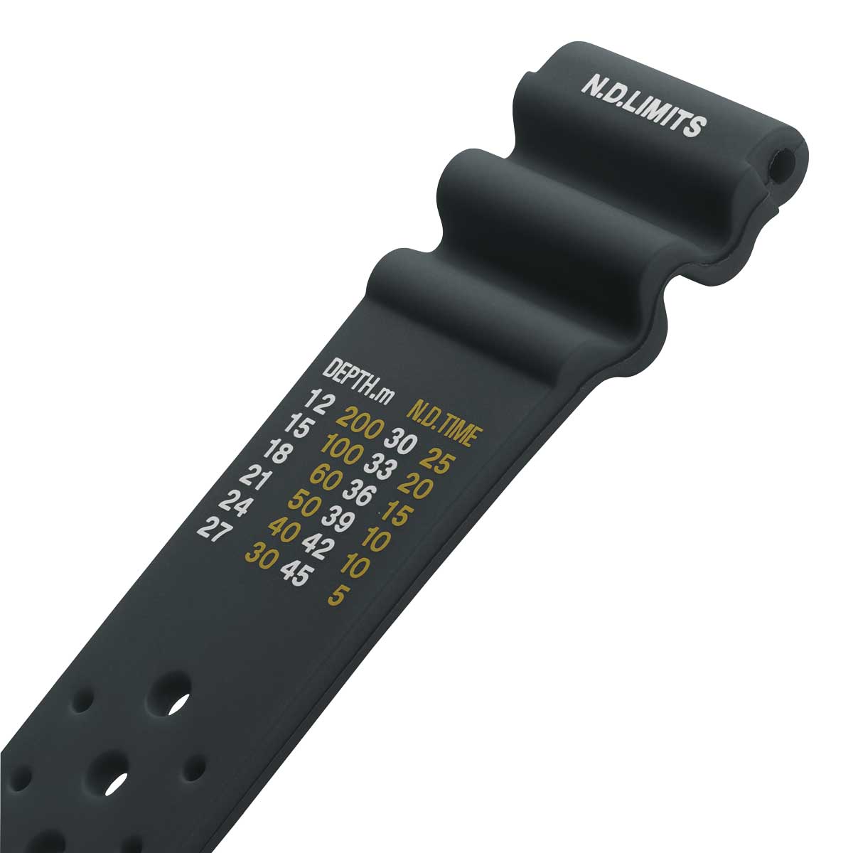 Abyss ProDive PU Rubber Watch Strap - Grey