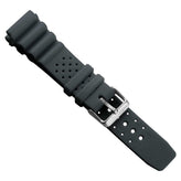 Abyss ProDive PU Rubber Watch Strap - Grey