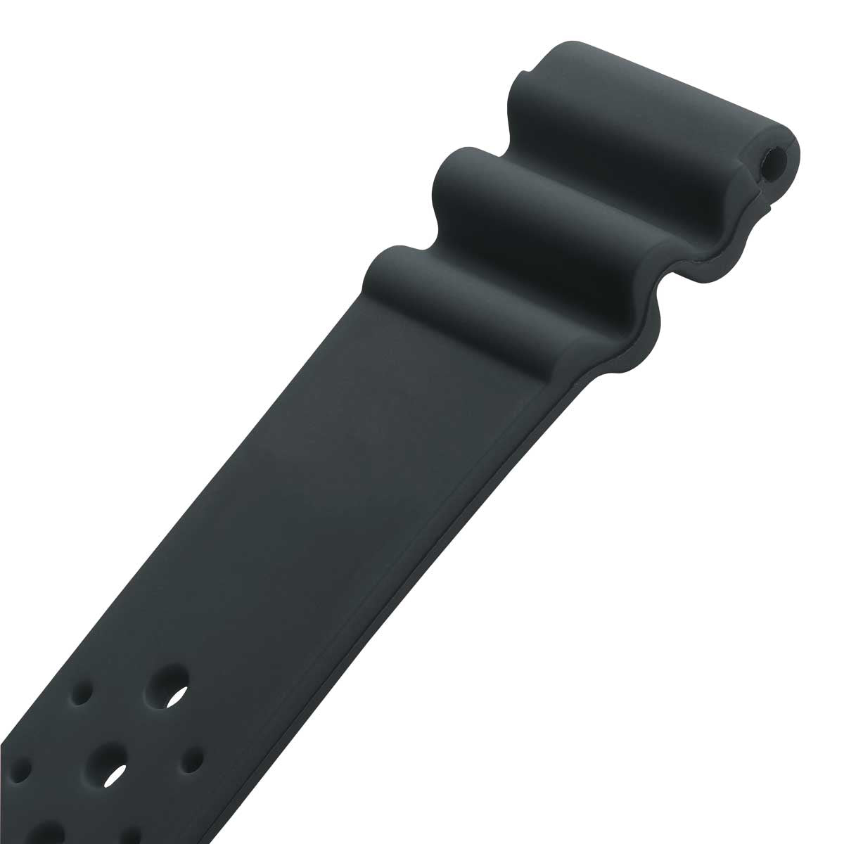 Abyss ProDive PU Rubber Watch Strap - Grey