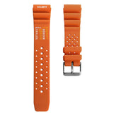 Abyss ProDive PU Rubber Watch Strap - Orange