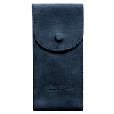 WatchGecko Faux Suede Pouch - Blue