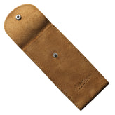 WatchGecko Faux Suede Pouch - Brown
