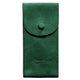 WatchGecko Faux Suede Pouch - Dark Green