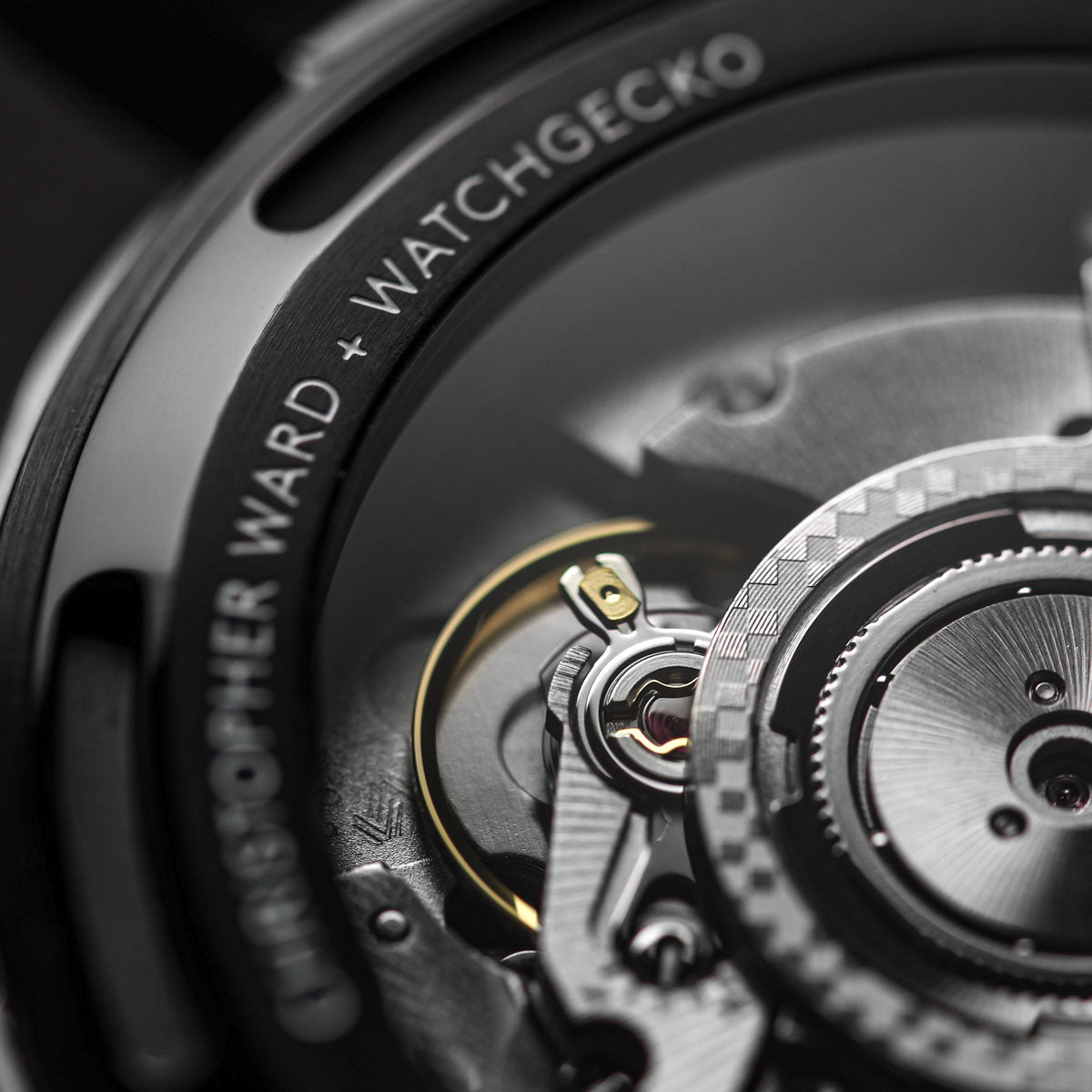 Christopher Ward + WatchGecko C63 Limited Edition - Rubber Deployant