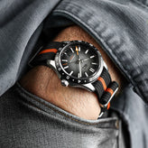 Christopher Ward + WatchGecko C63 Limited Edition - Rubber Deployant