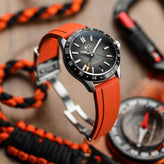 Christopher Ward + WatchGecko C63 Limited Edition - Rubber Deployant