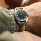 Original Highley Horween Chromoexcel Leather Watch Strap - Natural