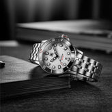 Second Hour Gin Clear Mk3 - White Dial