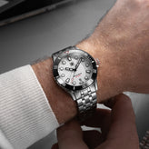 Second Hour Gin Clear Mk3 - White Dial