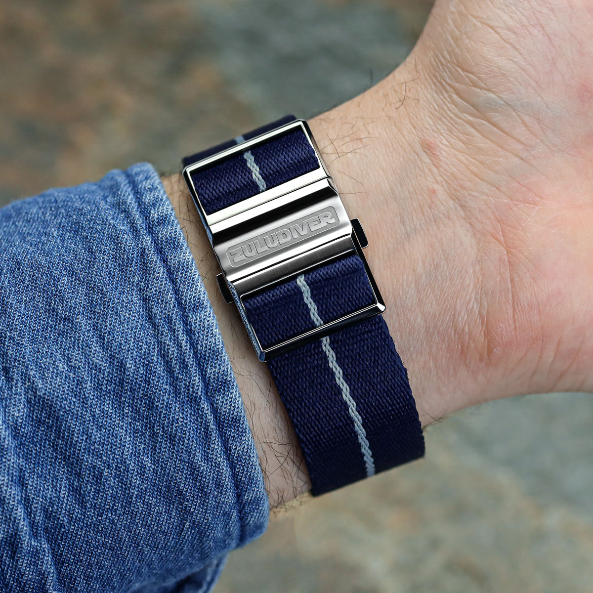 OctoPod Apex Nylon Watch Strap - Tore Blue