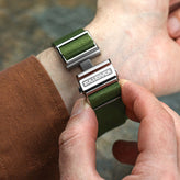 OctoPod Apex Nylon Watch Strap - Army Green
