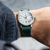 OCTOPOD Oxford Leather Watch Strap - Vintage Blue