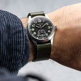 OCTOPOD Oxford Leather Watch Strap - Vintage Blue