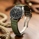 OCTOPOD 2-Piece Naval-Marine Watch Strap - Olive Drab
