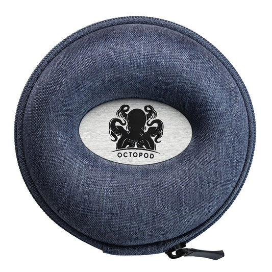 OCTOPOD Zip Up Doughnut Watch Case - Cobalt Mesh