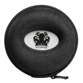 OCTOPOD Zip Up Doughnut Watch Case - Graphite Black