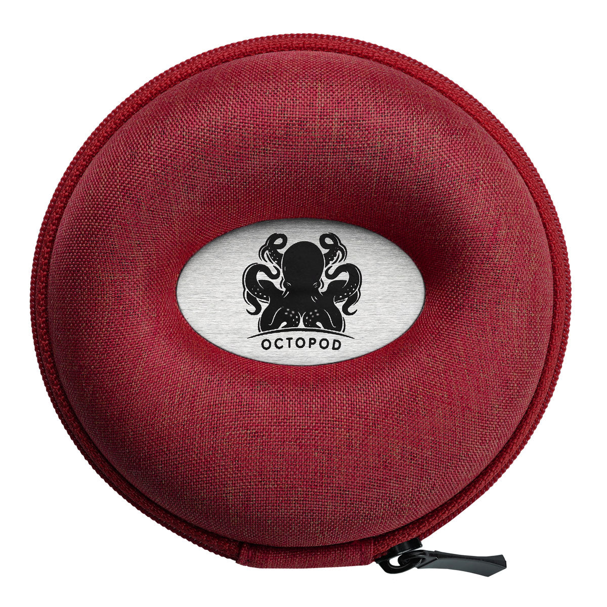 Zip Up Doughnut Watch Case - Signal Red