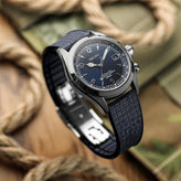 Mosaic CTS Rubber Watch Strap - Navy Blue