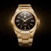 Nivada Grenchen F77 Gold MK2 - 38mm