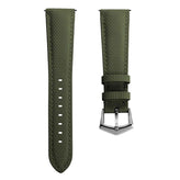 Waypoint Rubber Watch Strap - Forest Green