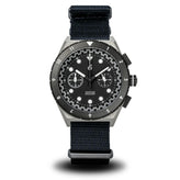 Boldr Venture Titanium Chronograph Watch Velo Nocturne