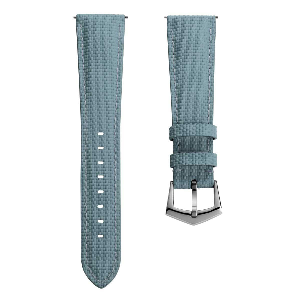 Waypoint Rubber Watch Strap - Horizon Blue | WatchGecko