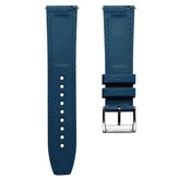 Everglade Alligator Pattern FKM Rubber Strap - Lagoon Blue
