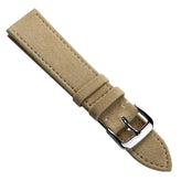Sorrel Alcantara® Watch Strap - Truffle