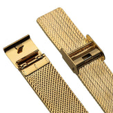 Fresco Classic Mesh Watch Strap - IP Gold