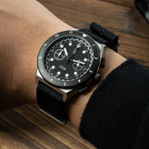 Boldr Venture Titanium Chronograph Watch Velo Nocturne
