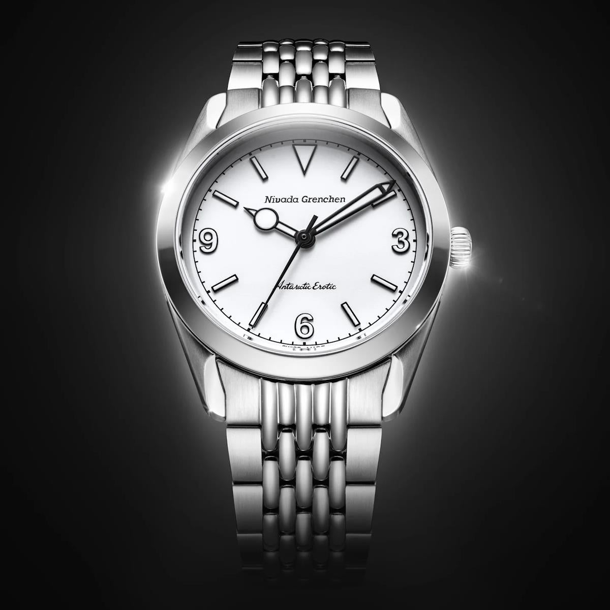 Nivada Grenchen Antarctic Erotic Super Antarctic 3.6.9 White