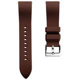 WatchGecko Sennen Quick-Release FKM Rubber Watch Strap - Brown