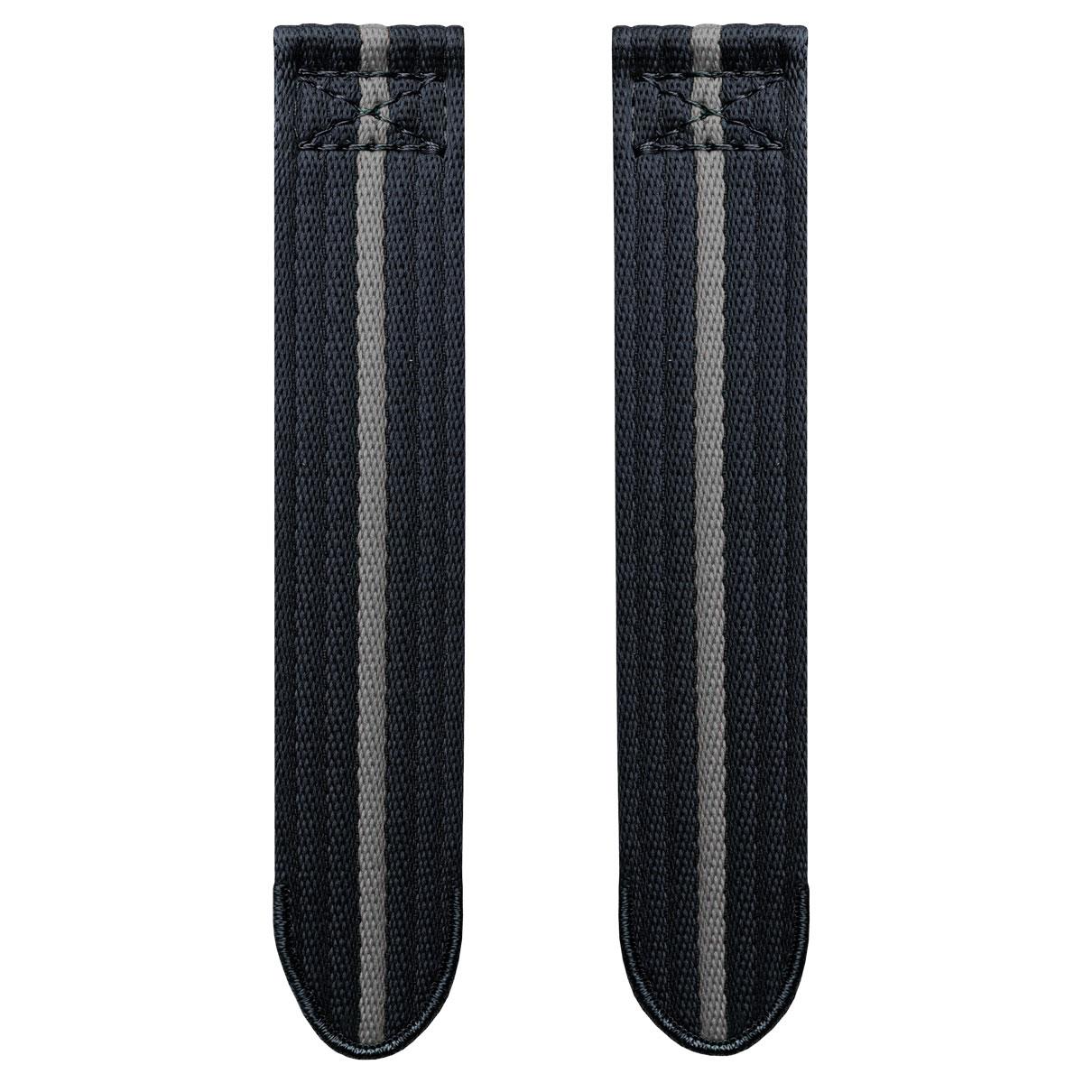 OCTOPOD 2-Piece Naval-Marine Watch Strap - Atlantic Grey