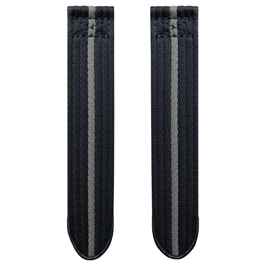 OCTOPOD 2-Piece Naval-Marine Watch Strap - Atlantic Grey